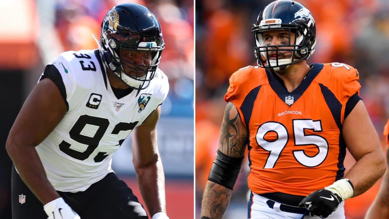 Calais Campbell and Derek Wolfe Get Their Jersey Numbers