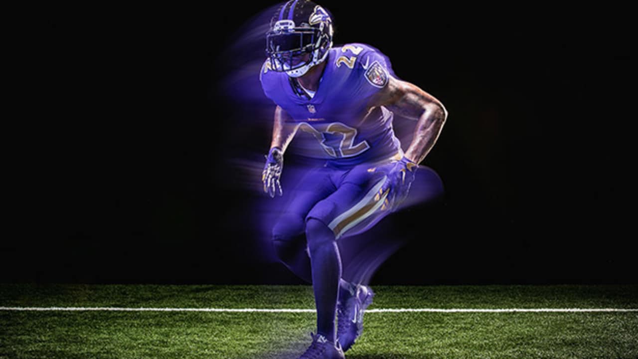 Ravens Color Rush Jersey For Sale Online -  1695060227