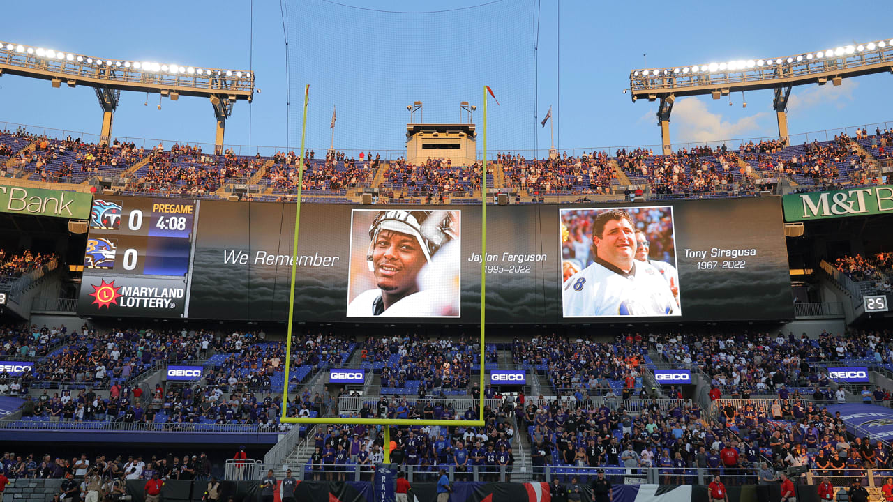 Ravens To Wear Helmet Decal This Season To Honor Tony Siragusa, Jaylon  Ferguson - PressBox