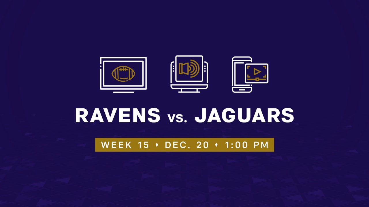 What TV channel is Ravens-Jaguars on today? Live stream, time, how to watch  online 