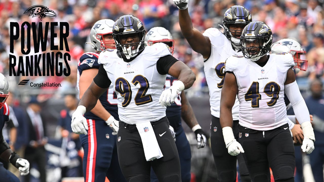 Power Rankings: Ravens Rise To As High As No. 5, Week 4