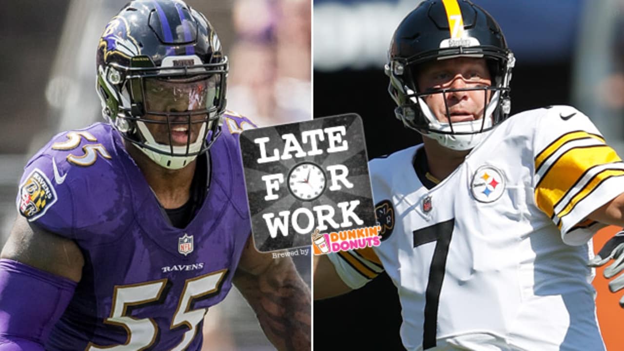 Terrell Suggs, Roethlisberger show each other respect following Week 4