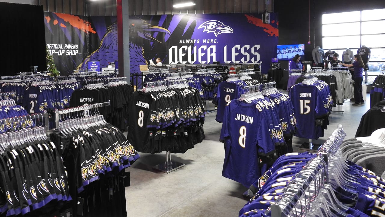 Ravens to Open Official 'Pop-Up Shop'