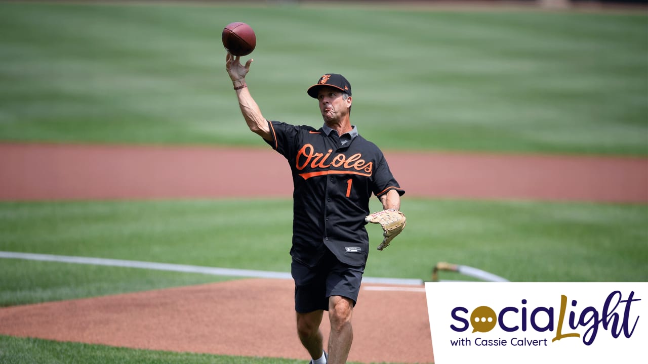 Photos: Joe Burrow throws out the first pitch on Opening Day