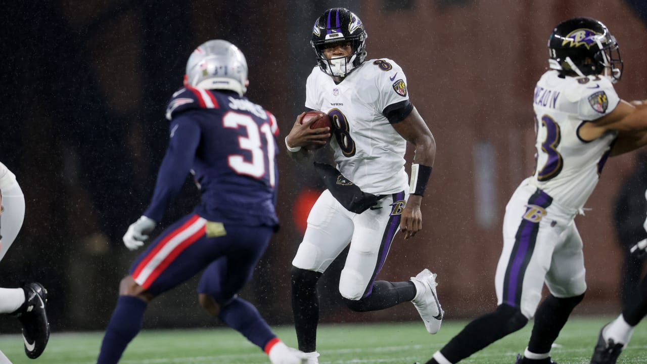 Baltimore Ravens at New England Patriots, Week 10, November 15, 2020  Highlights Lamar Jackson