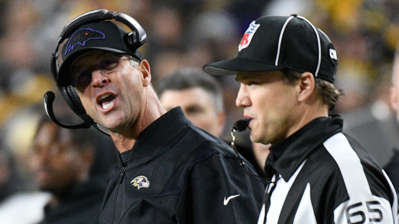 Falcons game was delayed while the refs pulled on a goal post with rope