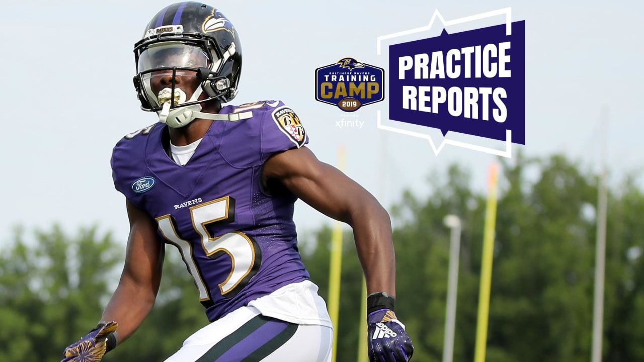 Practice Report: Marquise Brown Keeps Scoring Long Touchdowns