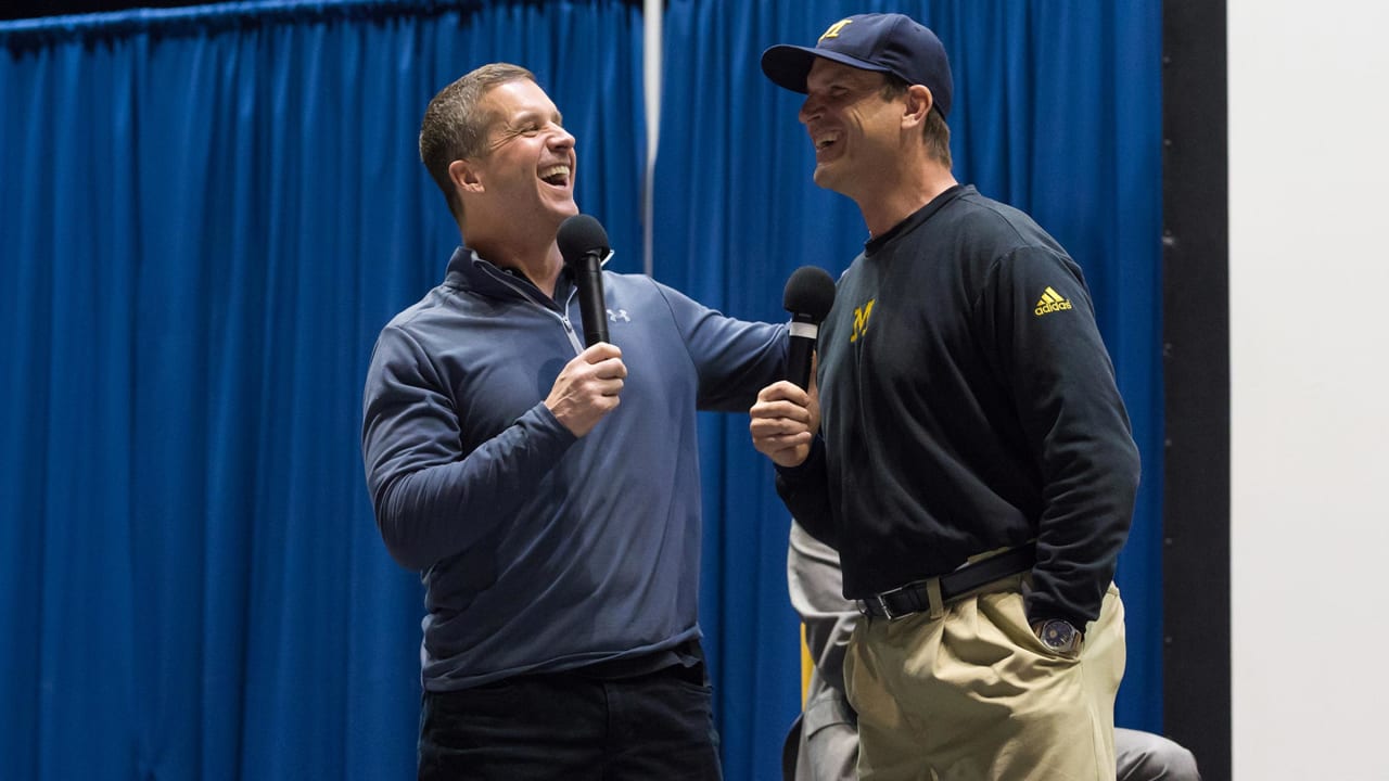 Jim Harbaugh Gave Brother John Harbaugh And The Baltimore Ravens A