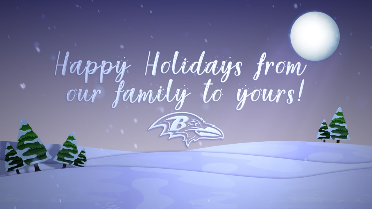 Happy Holidays From The Ravens!