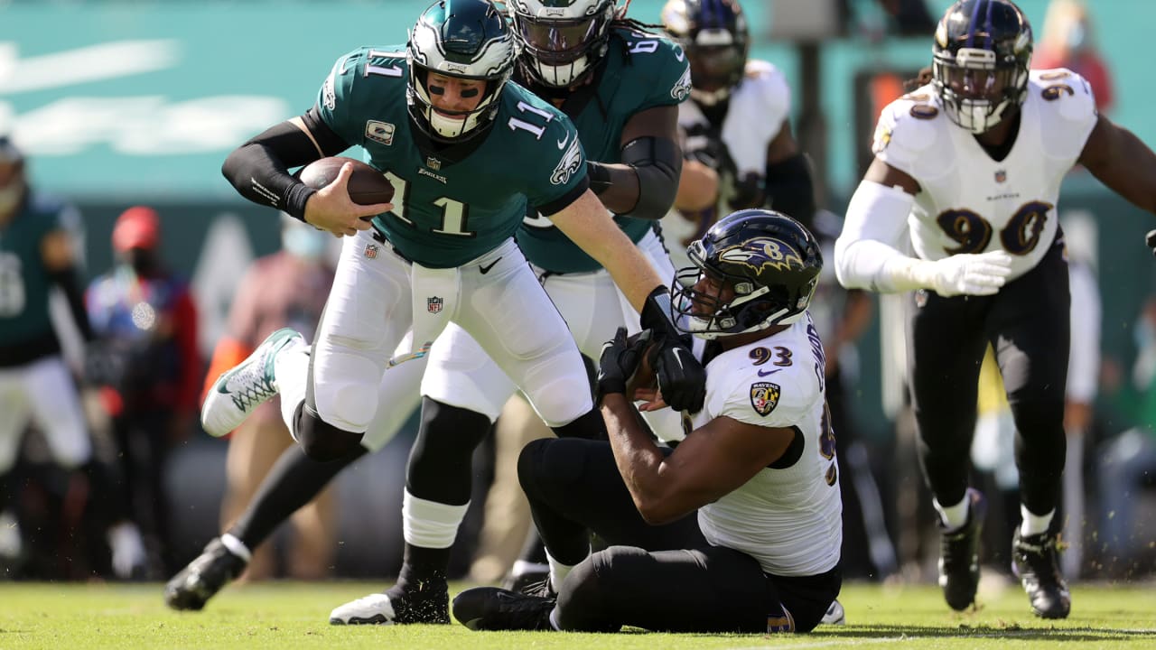 Baltimore Ravens at Philadelphia Eagles, October 18, 2020 Highlights ...