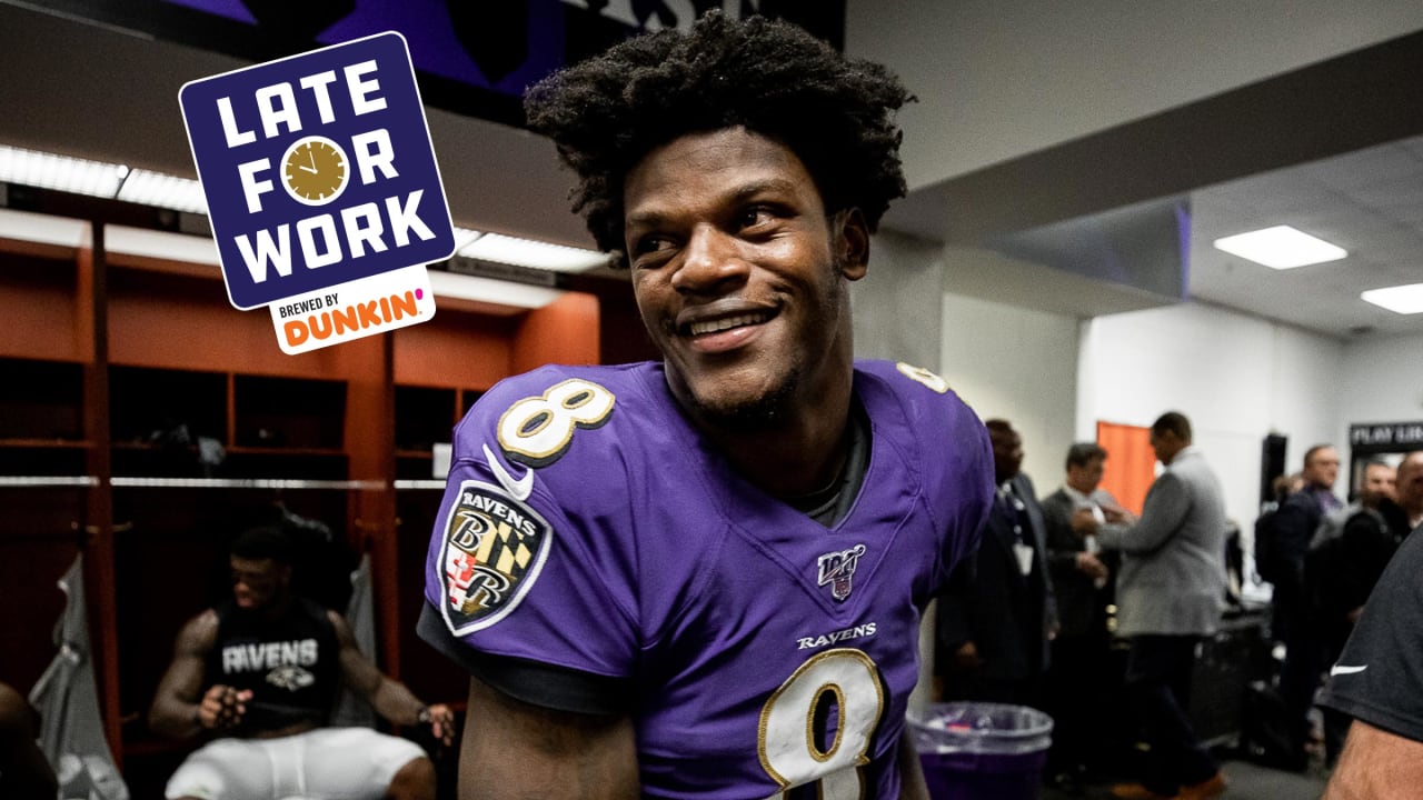 Late for Work 11/28: Giving Thanks for Lamar Jackson