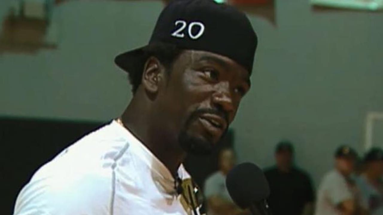 Ed Reed Visits Hometown After Hurricane Katrina