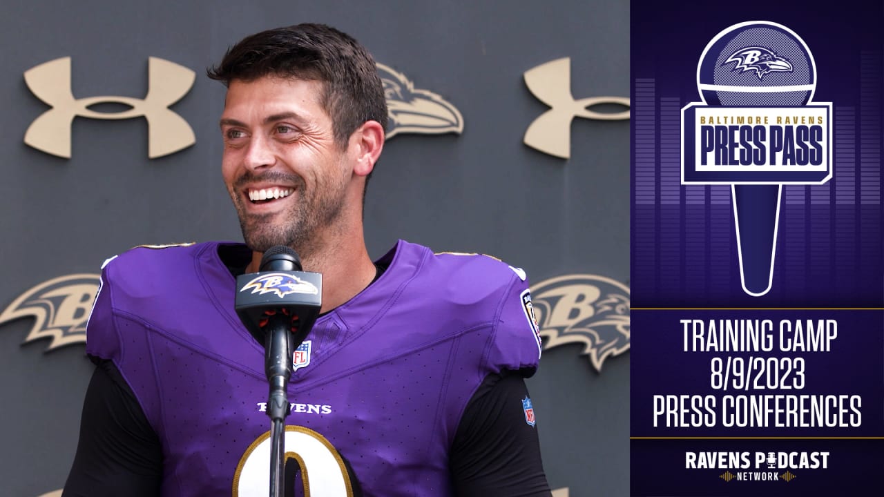 Justin Tucker, Broderick Washington, Jordan Stout, Tyler Ott, Randy Brown:  Training Camp 8/9 Press Conferences