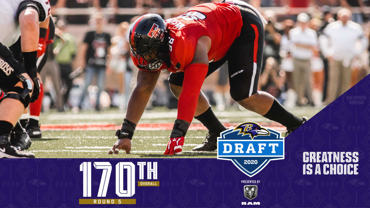 Broderick Washington, #170 Pick, 2020 NFL Draft