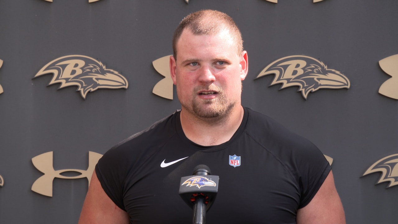 Kevin Zeitler impressed by the sheer size of the Ravens' remodeled  offensive line - Baltimore Beatdown