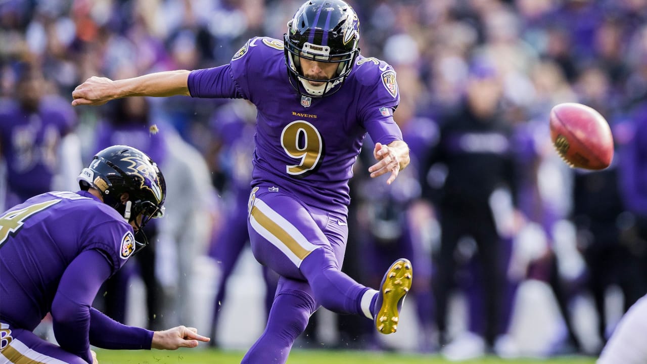 Tucker misses first extra-point attempt in Ravens loss to Saints