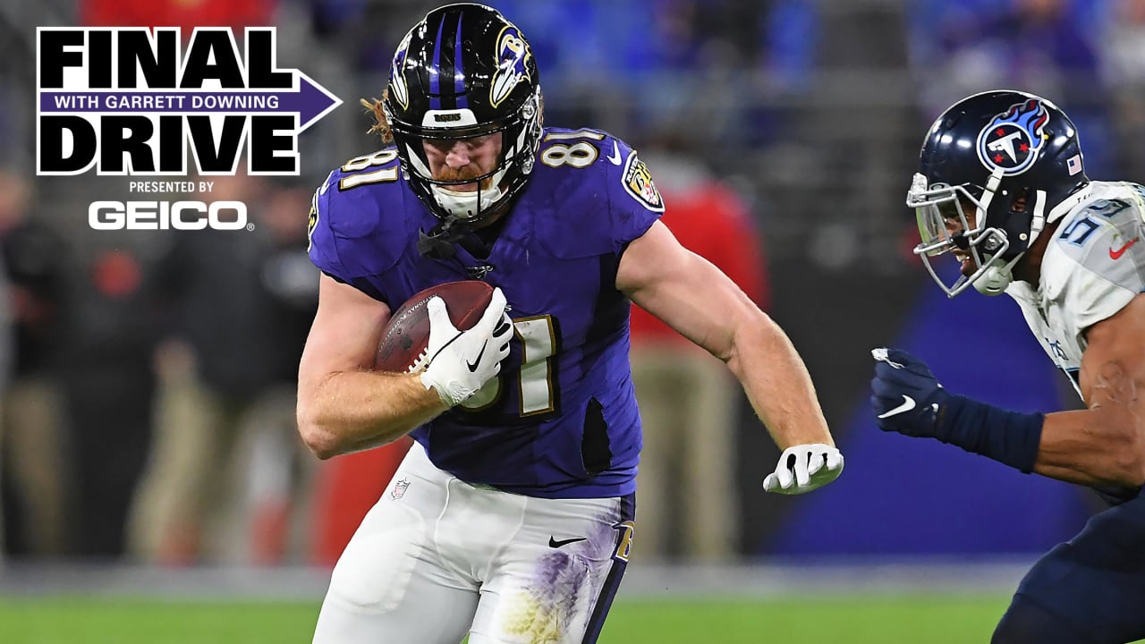 Report: Patriots, Jaguars exploring trade for Ravens' TE Hayden Hurst