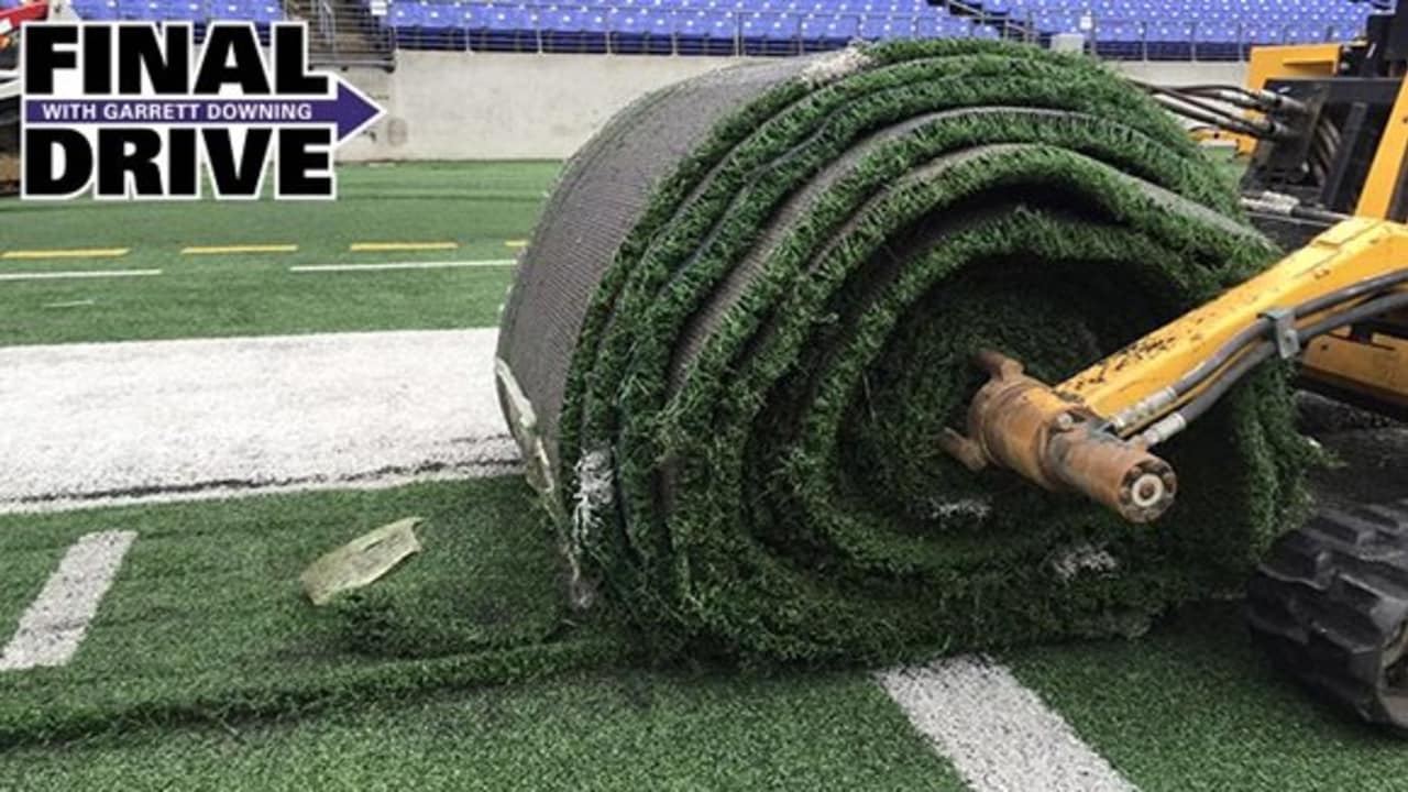 Bank of America Stadium transitioning to artificial turf before