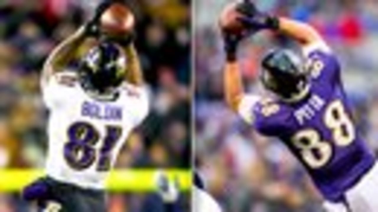 0 Baltimore Ravens Dennis Pitta and Anquan Boldin, View all…