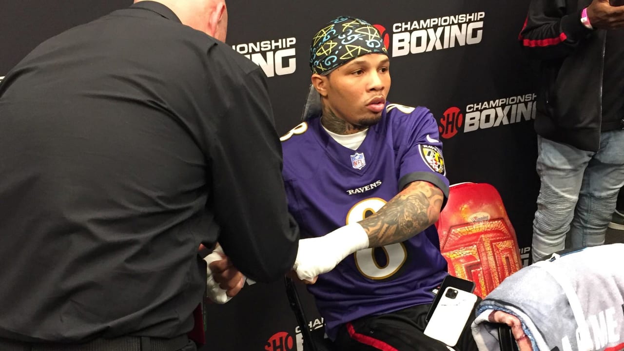 Before Claiming Title Belt, Gervonta Davis Rocked a Lamar Jackson