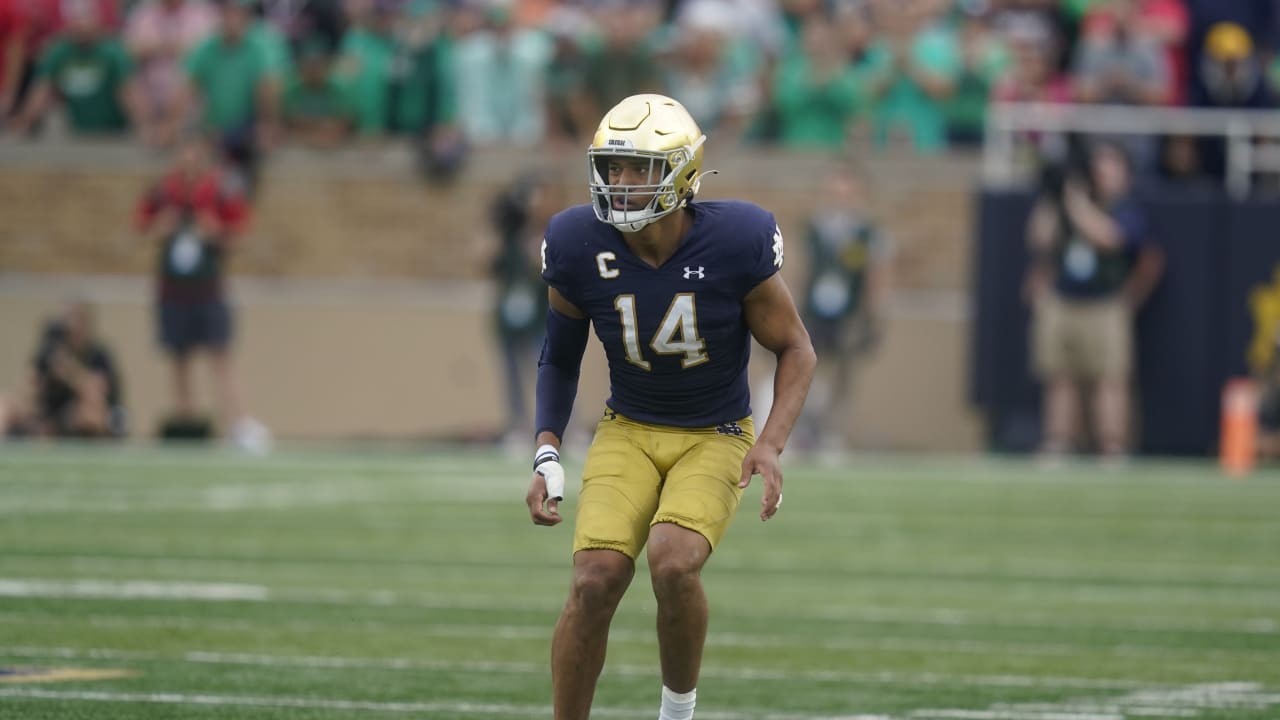 On Busy Draft Night, Baltimore Ravens Select Notre Dame S Kyle Hamilton,  Iowa C Tyler Linderbaum; Deal 'Hollywood' Brown - CBS Baltimore