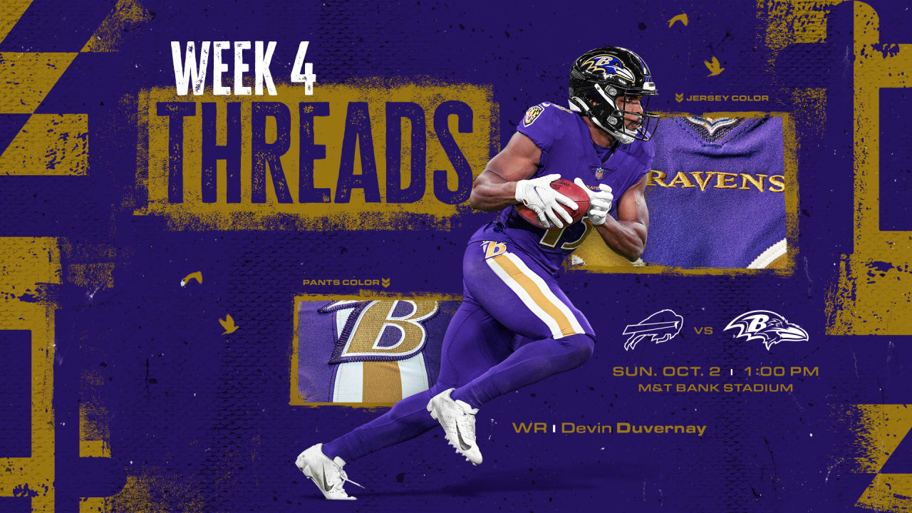 Ravens to wear Color Rush uniforms on Thursday Night Football