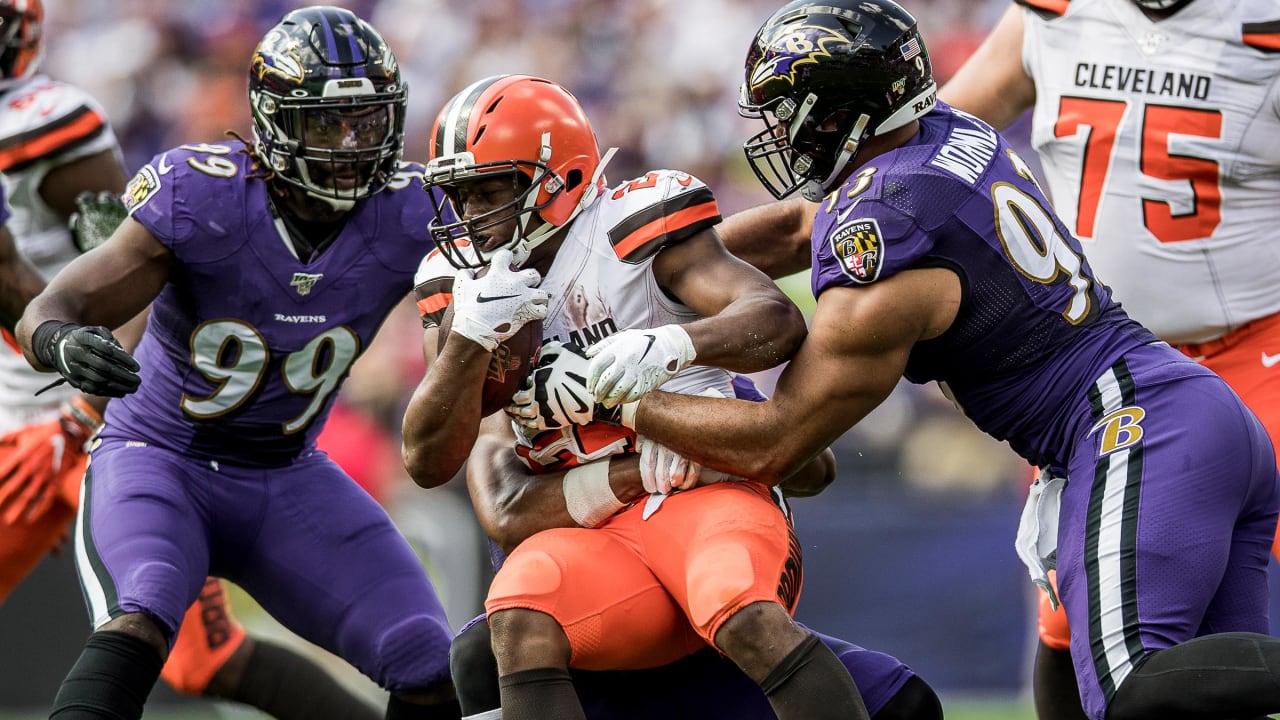 Ravens Don't Want Kudos Until They Stop Nick Chubb