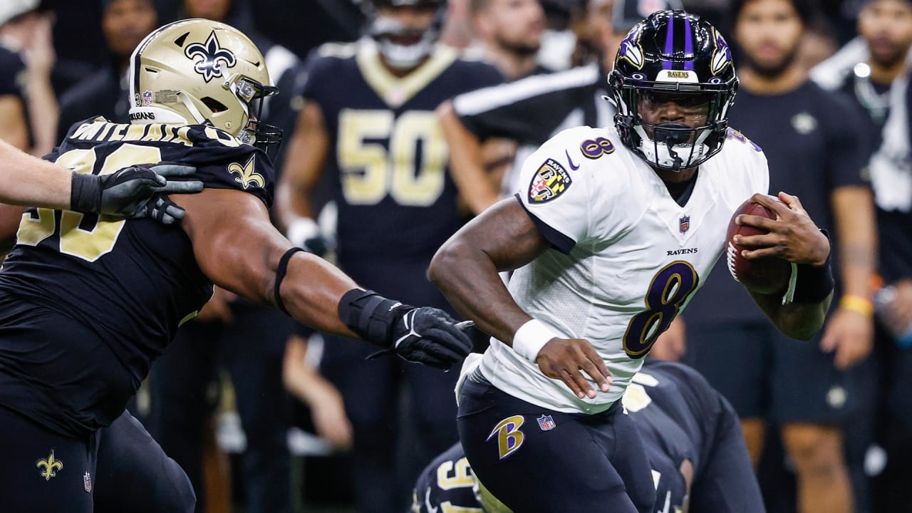 Baltimore Ravens win third straight, shut down New Orleans Saints - ESPN