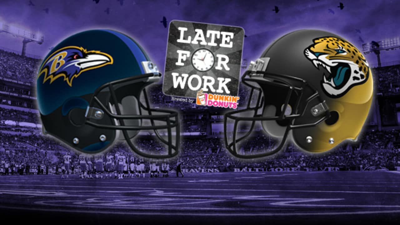 Late For Work 9/22 Trap Game? 42 RavensJaguars Game Predictions