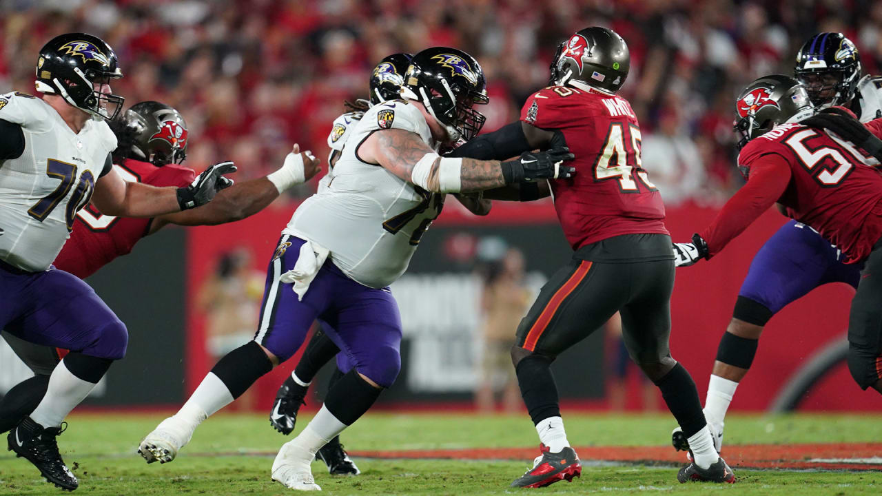 Ravens beat Brady, struggling Buccaneers 27-22