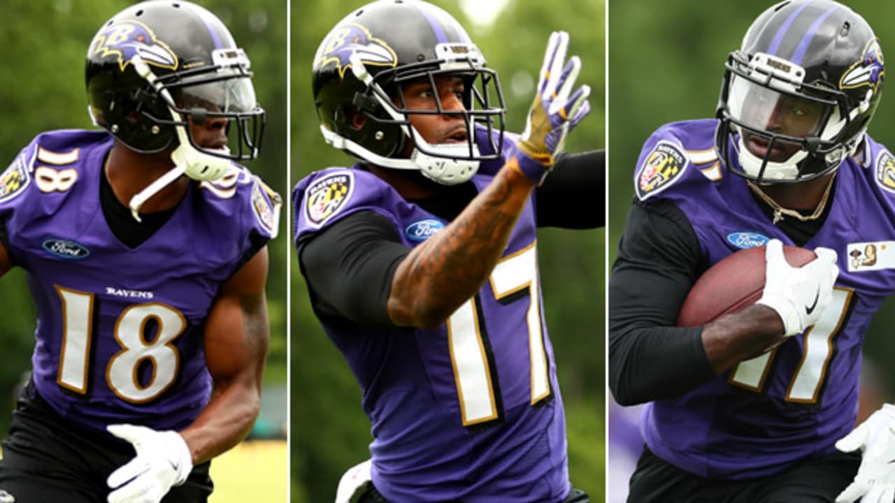 Ravens Receivers Expect to Be League's Best Trio