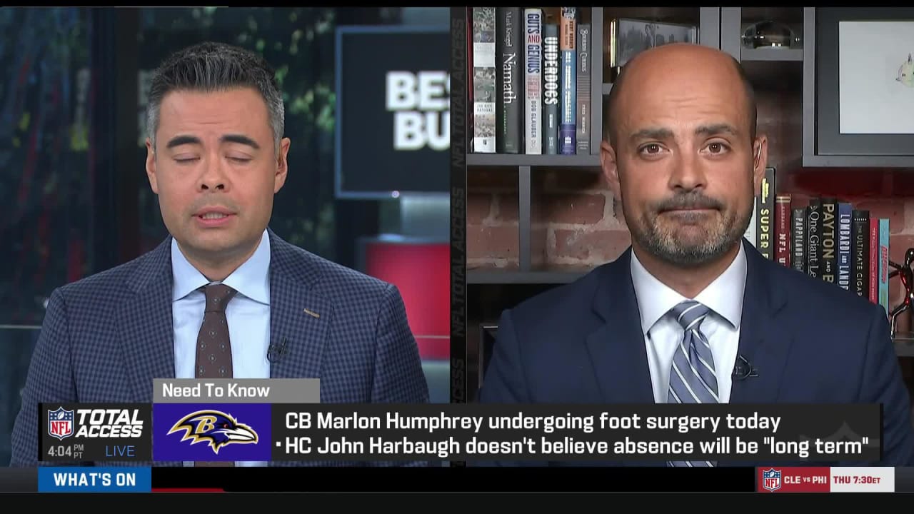 Pundits Discuss Ramifications of Marlon Humphrey's Injury