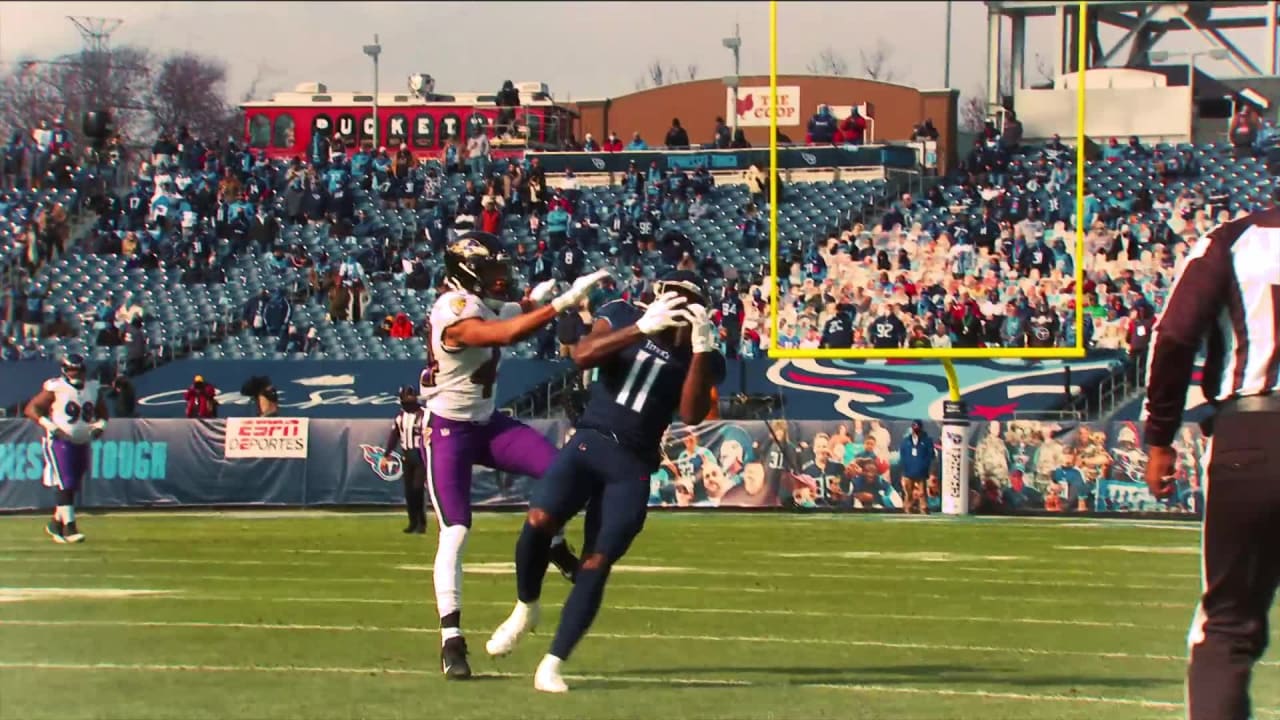 Ravens get playoff revenge on Titans by dancing on their logo after  game-sealing interception