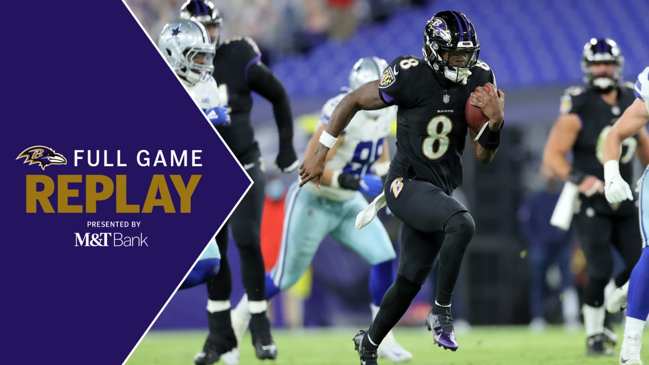 Full Game Replay: Ravens 34, Cowboys 17