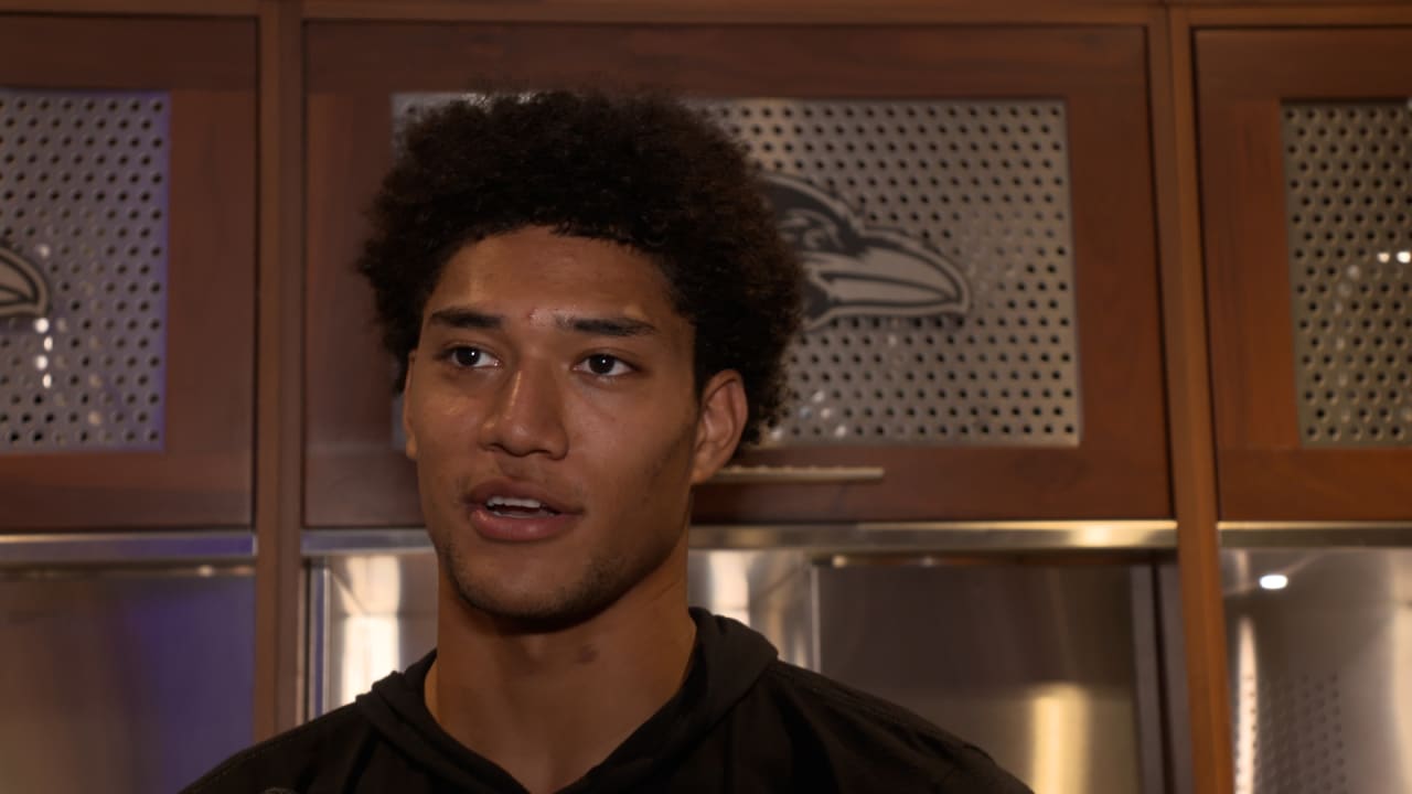 Kyle Hamilton Talks About His First Ever Sack