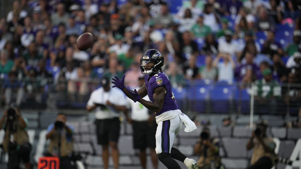 Ravens rookie Zay Flowers had the perfect reaction to his first career TD  catch