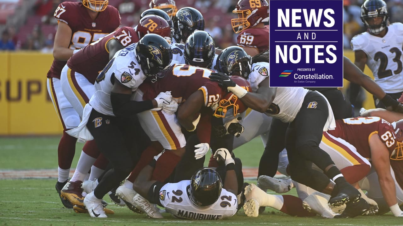 Baltimore Ravens, Don Martindale, J.K. Dobbins, Greg Roman, Sammy Watkins,