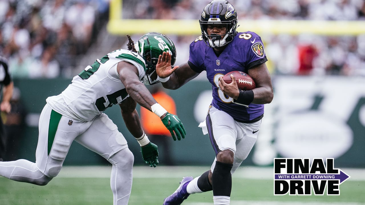 Ravens’ Lamar Jackson Wired for Sound vs. Jets [WATCH]