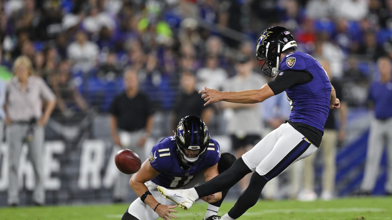 Justin Tucker Bombs 60Yard Field Goal RavensEagles Preseason 1