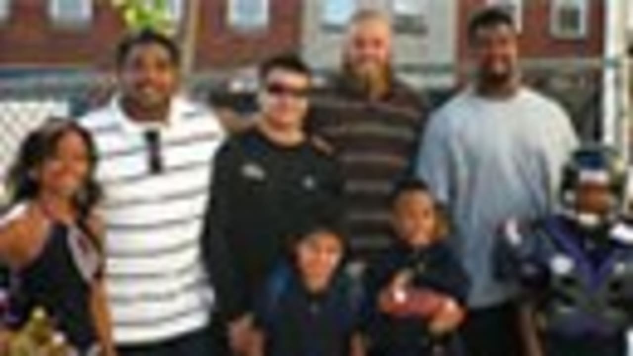 Ravens Spend Busy Day in the Community