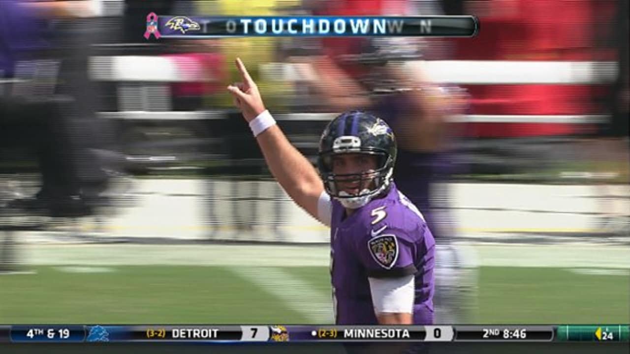 Highlights  Joe Flacco's Best Plays from 4-TD Game vs. Browns