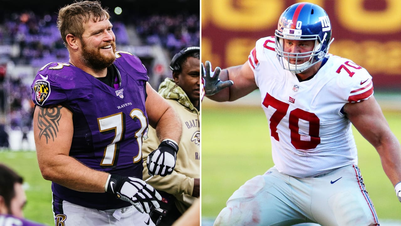 As Marshal Yanda helped arrange his replacement, Kevin Zeitler
