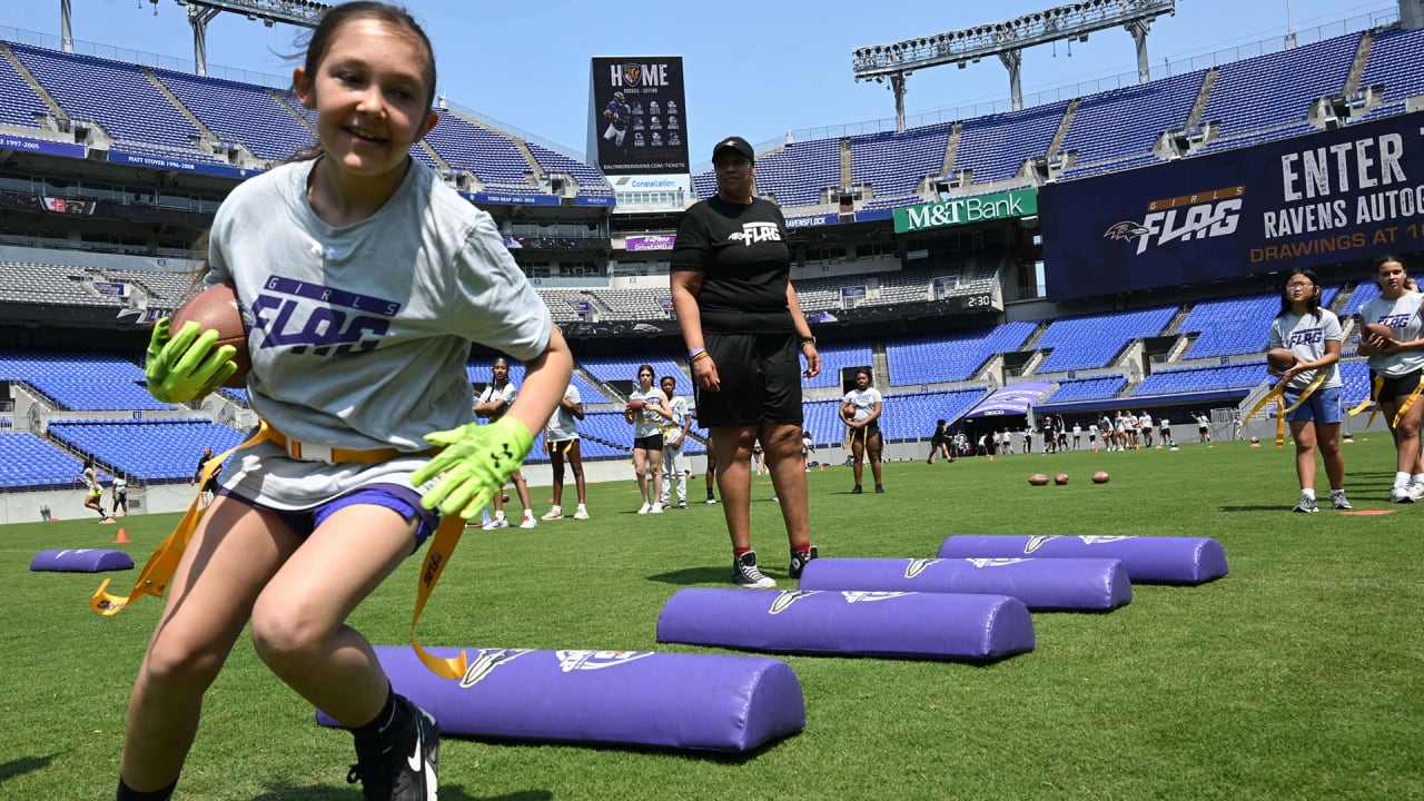 BALTIMORE RAVENS & UNDER ARMOUR PARTNER TO CREATE HIGH SCHOOL GIRLS FLAG  FOOTBALL