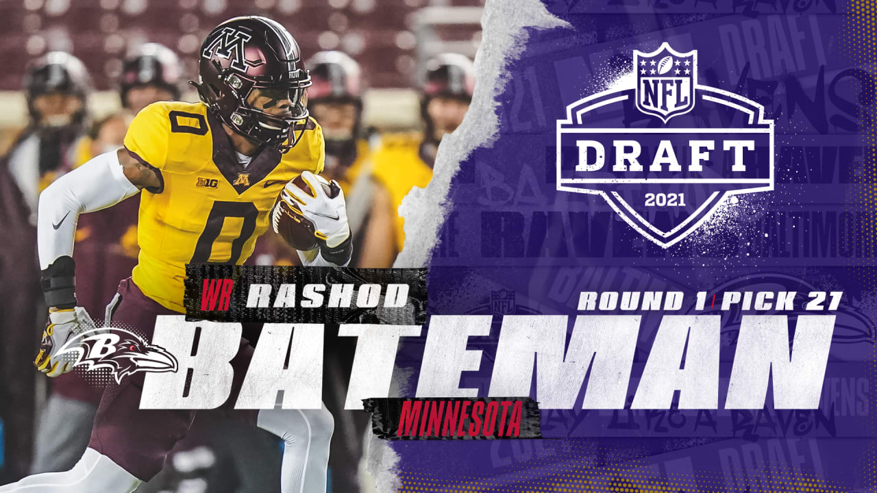 Minnesota wide receiver Rashod Bateman opts out of the 2020 college  football season, College Football