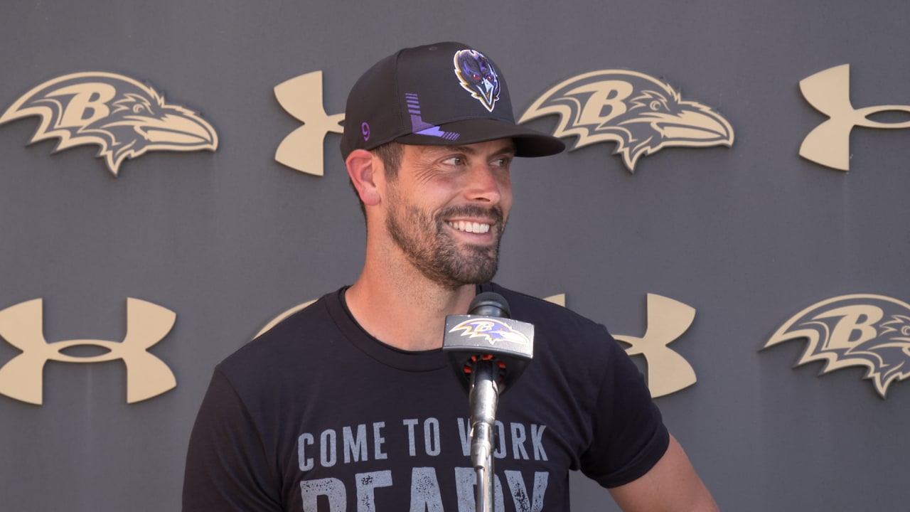 Justin Tucker, Jordan Stout Media Availability