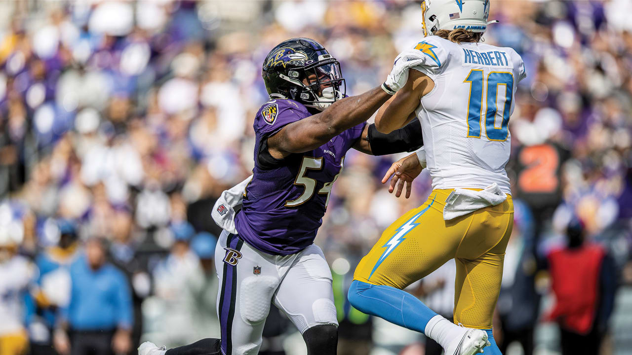 Baltimore Ravens shut down Herbert, Chargers in 34-6 victory