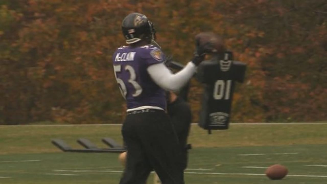 Watch Jameel McClain In His First Practice Back