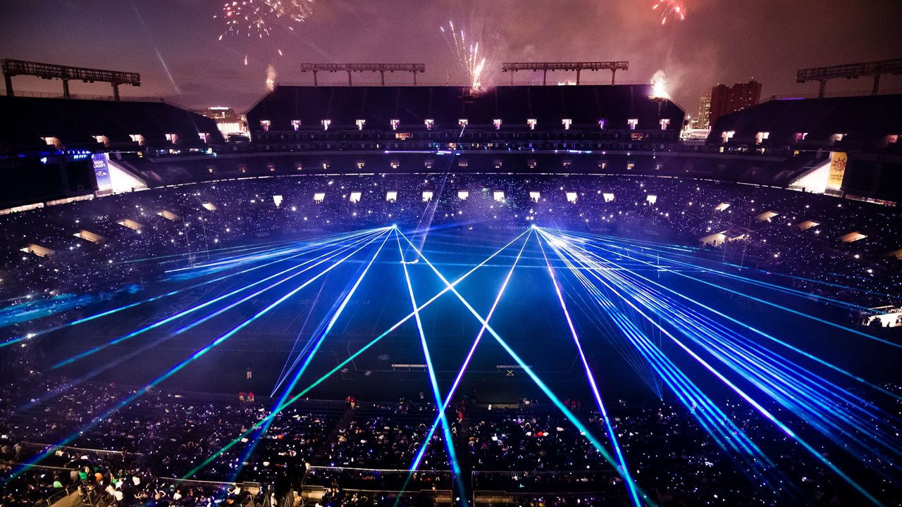 What a great night at M&T Bank Stadium - Baltimore Ravens