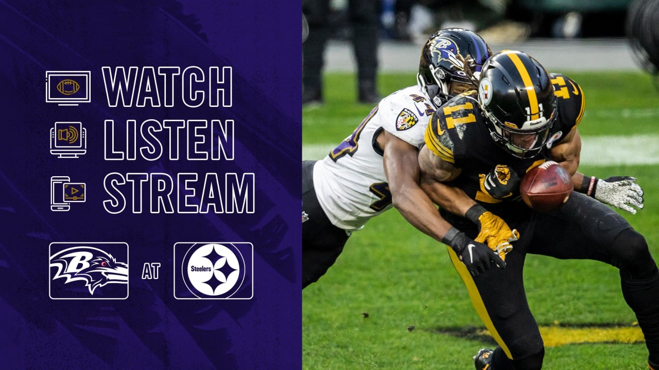 How to Watch, Listen, and Live Stream Ravens vs. Steelers, Week 13 2021