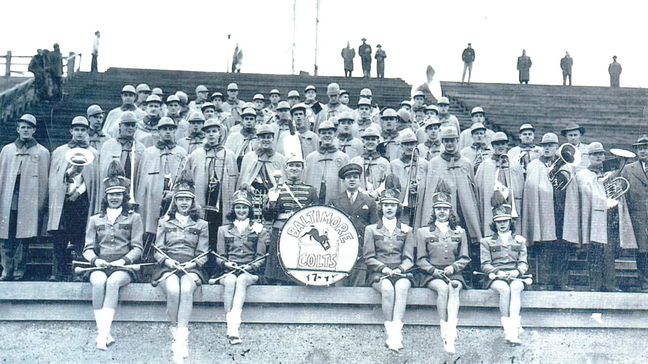 Baltimore Colts bass drum  Pro Football Hall of Fame